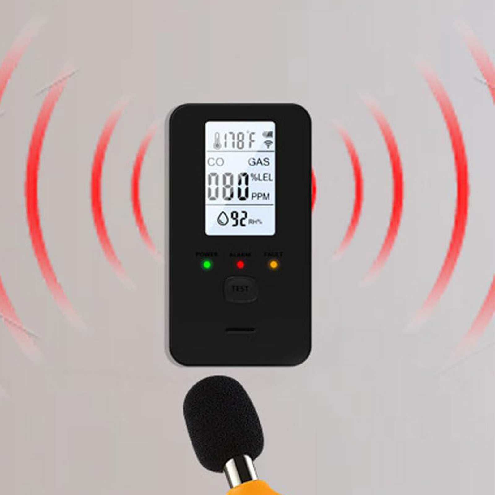 Co Detector Plug - جهاز كشف الغاز وأول أكسيد الكربون