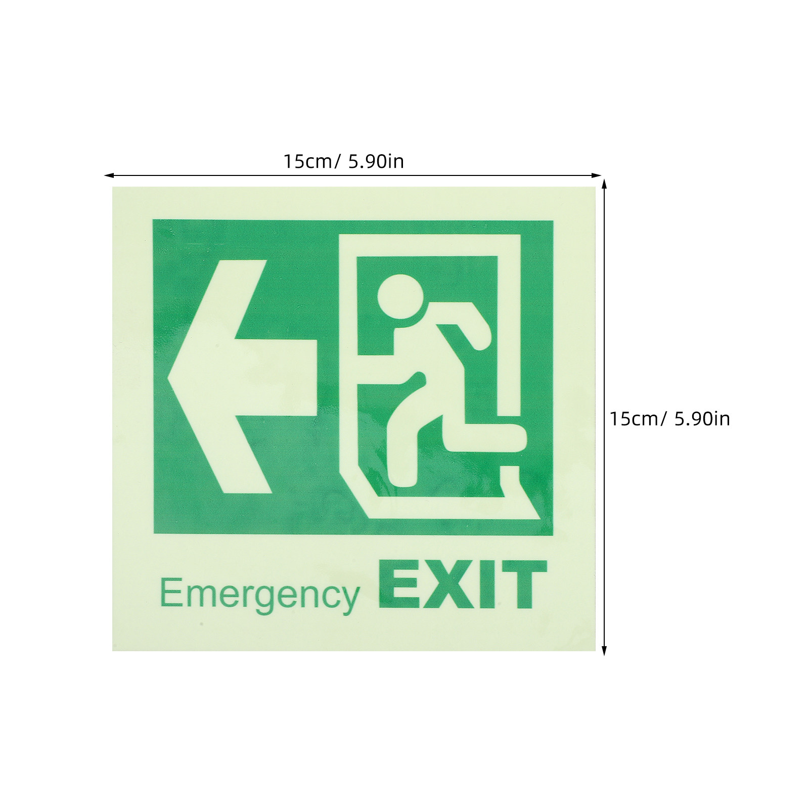 ملصق أرضي مضيء ذاتي اللصق لإشا - مراجعة Emergency Exit Sign وسعره