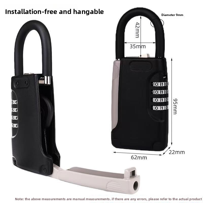 صندوق قفل صغير بكلمة مرور بدون - مراجعة Lockbox Key Secure وسعره