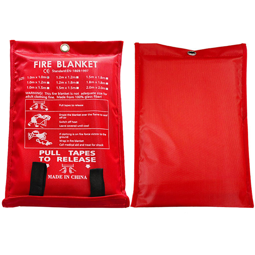 بطانية حريق من الألياف الزجاجي - مراجعة Fire Blanket Kitchen وسعره
