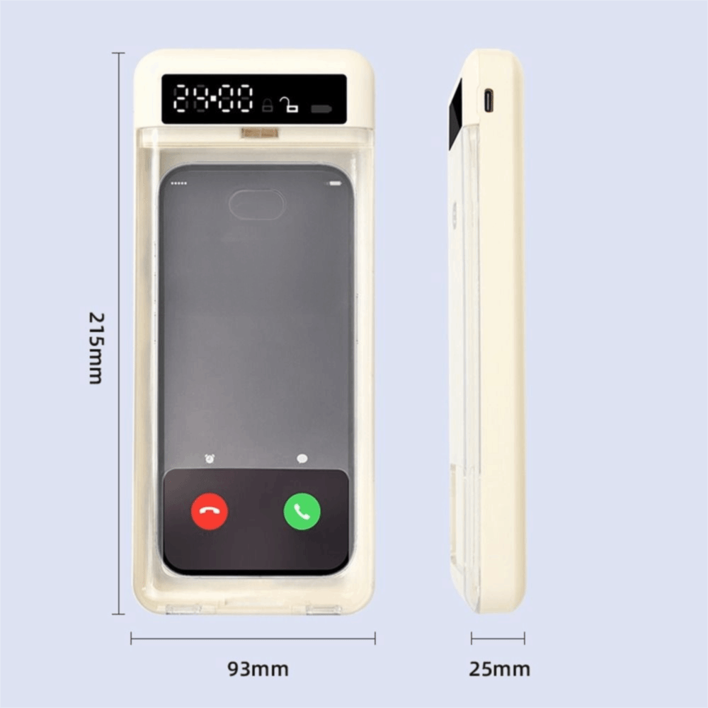 صندوق قفل الهاتف المحمول مع مؤ - مراجعة Medicine Cabinet Lock وسعره