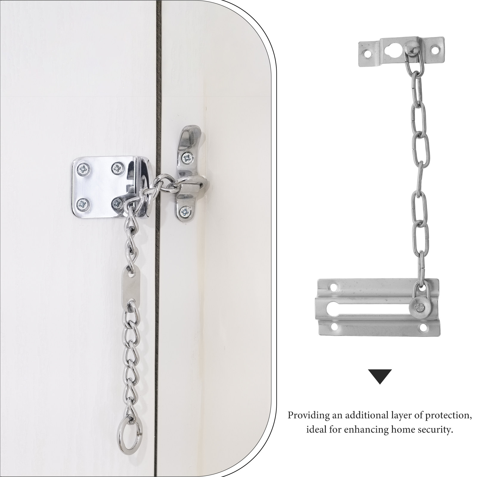قفل سلسلة للأبواب شديد التحمل  - مراجعة Security Chain Door وسعره