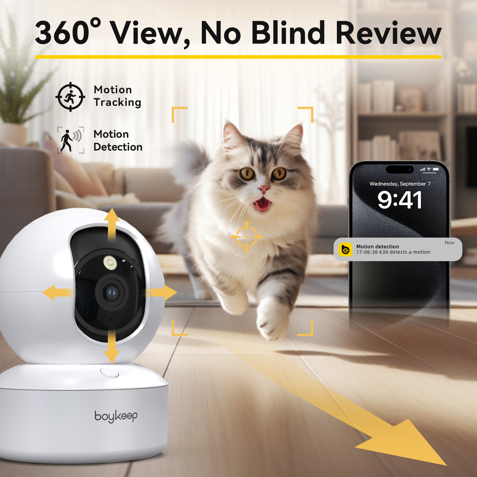 كاميرا Boykeep 2K Pet Dog مع ت - مراجعة Eufy Camera E220 وسعره