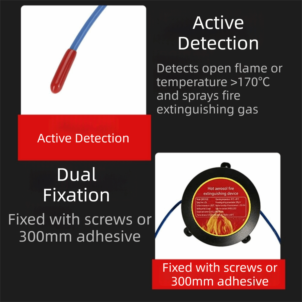 جهاز إطفاء الحريق التلقائي الم - مراجعة Fire Extinguisher Small وسعره
