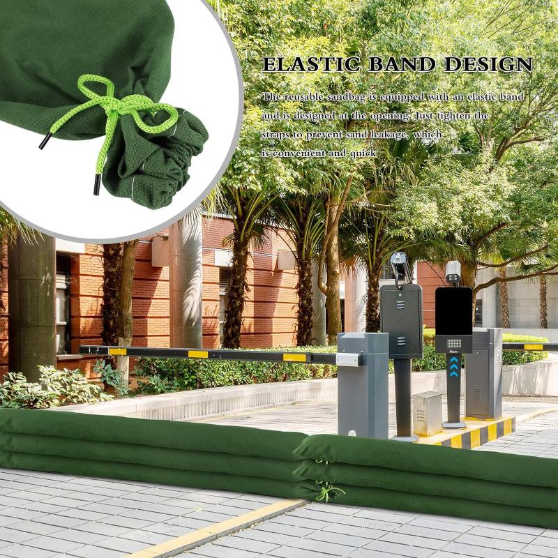 أكياس رمل قماشية شديدة التحمل  - مراجعة Flood Barrier Bag وسعره